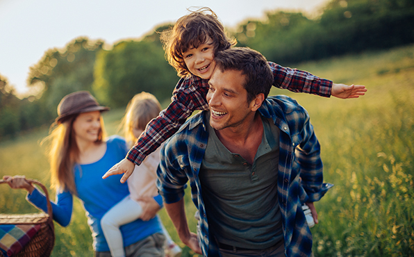 Toute la famille à la ferme